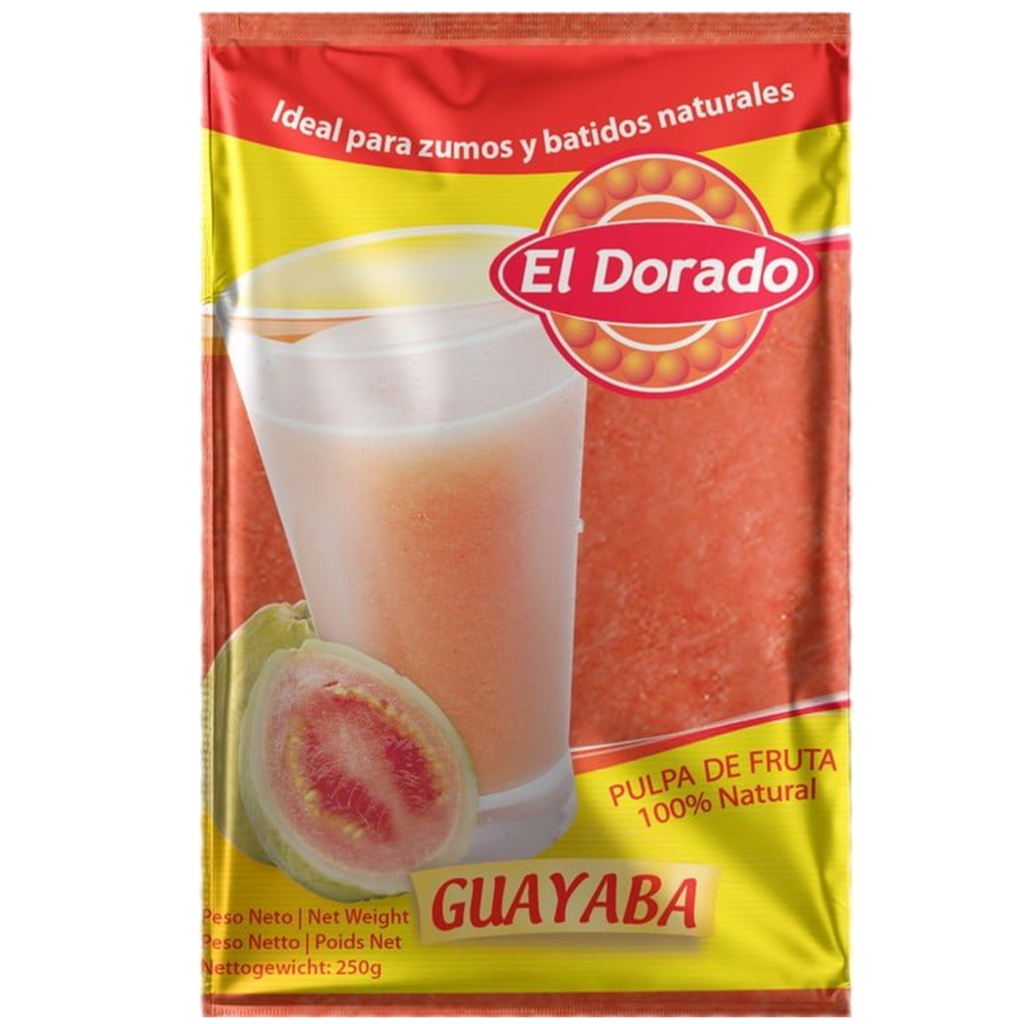 El Dorado Guava Pulp Pulpa De Guayaba 250g Nature Hunter