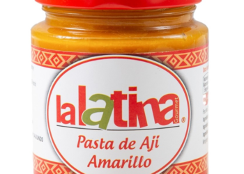 La Latina Yellow (Spicy) Chilli Paste – Pasta de Aji Amarillo (Picante) 225g