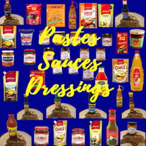 Pastes, Sauces & Dressings