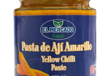 El Mercado Yellow (Spicy) Chilli Paste – Pasta de Aji Amarillo (Picante) 225g