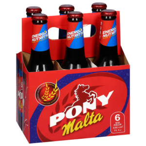 Pony Malta Soft Drink - Six Pack (330 ml)