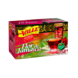 Del Valle Hibiscus tea bags, 25 bags - Flor de Jamaica Te