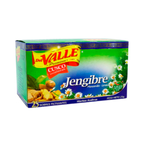 Del Valle Ginger 25 Tea Bags - Jengibre Te